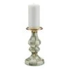 Sterling Check Enamel Pillar Candlestick Medium 2 Sterling Check Enamel Pillar Candlestick Medium -Occasionally Yours 89813 540 w