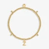 Alphabet A Little - Z - Gold 2 Alphabet A Little - Z - Gold -Occasionally Yours A Littles Co Alphabet Bracelet Gold Z 1