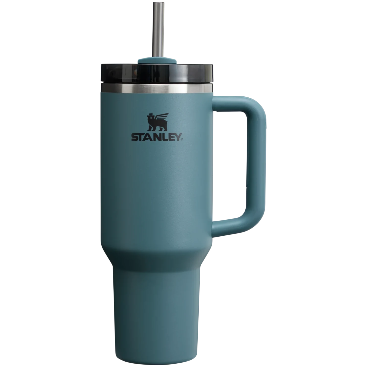 The Quencher H2.O FlowState™ Tumbler Stanley The Quencher H2.O FlowState™ Tumbler -Occasionally Yours B2B Web PNG TheQuencherH2.OFlowStateTumbler40OZ BlueSpruce Front