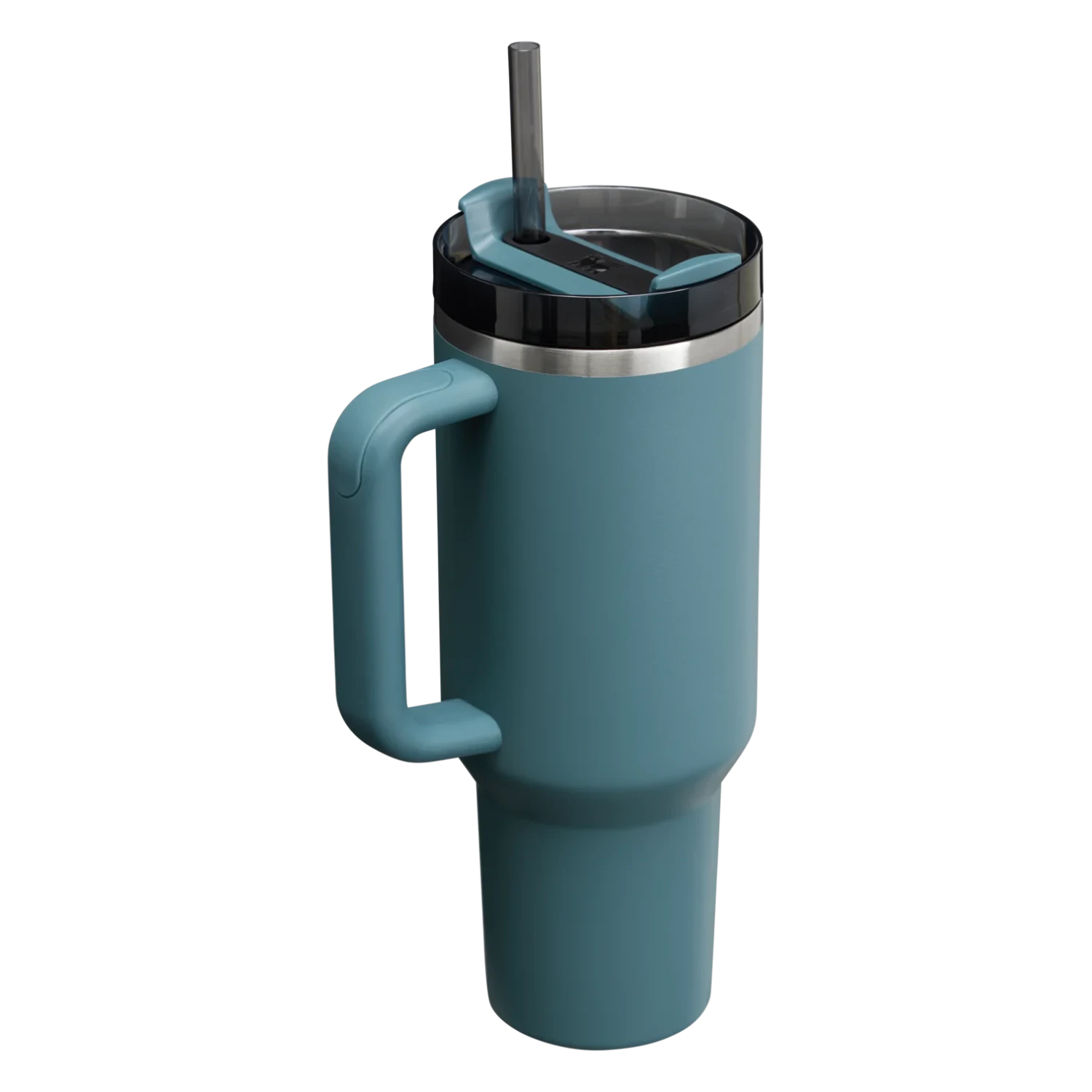 The Quencher H2.O FlowState™ Tumbler Stanley The Quencher H2.O FlowState™ Tumbler -Occasionally Yours B2B Web PNG TheQuencherH2.OFlowStateTumbler40OZ BlueSpruce HeroBack