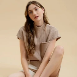 Robin Short Sleeve Sweater 8 Robin Short Sleeve Sweater -Occasionally Yours B4FT1024 Robin Short Sleeve Sweater 07