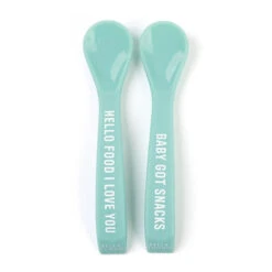 Baby Spoon Set 10 Baby Spoon Set -Occasionally Yours Bella Tunno Baby Spoon Set Hello Food I Love You 01