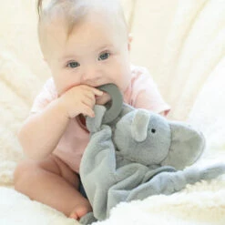 Teether Buddy 6 Teether Buddy -Occasionally Yours Bella Tunno Teether Buddy Elephant 03