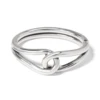 Interlok Curve Hinged Bangle -Occasionally Yours Brighton Interlok Curve Hinged Bangle Bracelet 01
