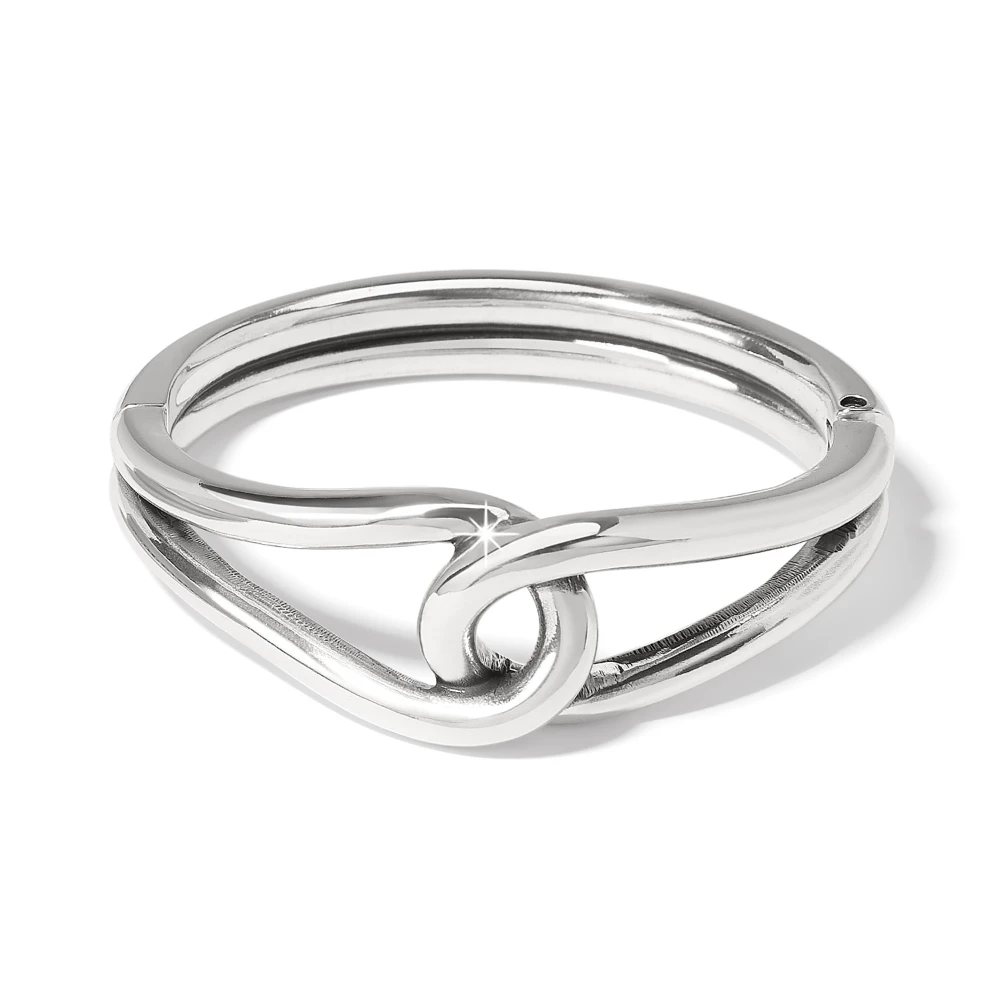 Interlok Curve Hinged Bangle Interlok Curve Hinged Bangle -Occasionally Yours Brighton Interlok Curve Hinged Bangle Bracelet 01