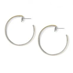 Ferrara Entrata Medium Hoop Earrings -Occasionally Yours Brighton Medium Hoop Earrings 00