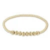 Dignity Beaded Bliss 2.5mm Bead Bracelet - 5mm Gold 1 Dignity Beaded Bliss 2.5mm Bead Bracelet - 5mm Gold -Occasionally Yours Dignity Bead Bliss 2.5mm Bead Bracelet enewton