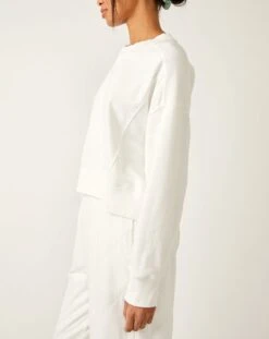 Intercept Pullover 10 Intercept Pullover -Occasionally Yours Free People Intercept Pullover White 03