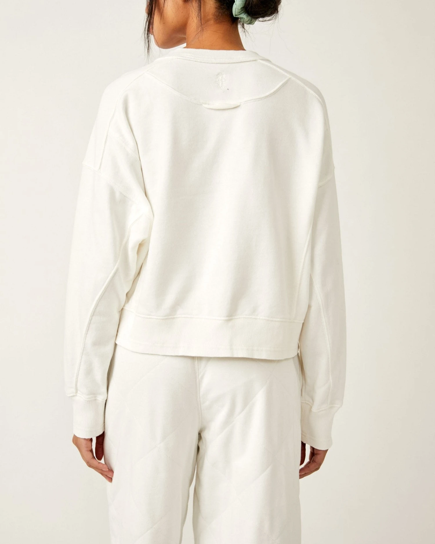 Intercept Pullover Intercept Pullover -Occasionally Yours Free People Intercept Pullover White 04