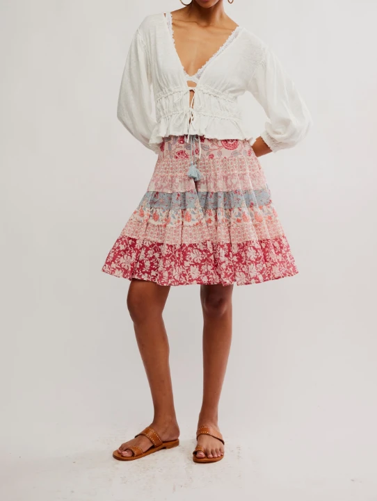 Lets Go Blouse FREE PEOPLE Lets Go Blouse -Occasionally Yours Free People letsgoblouse Ivory 1