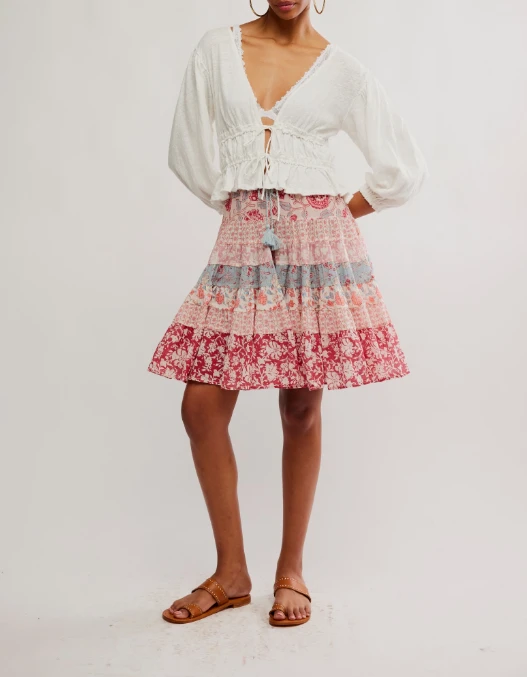 Lets Go Blouse FREE PEOPLE Lets Go Blouse -Occasionally Yours Free People letsgoblouse Ivory 5