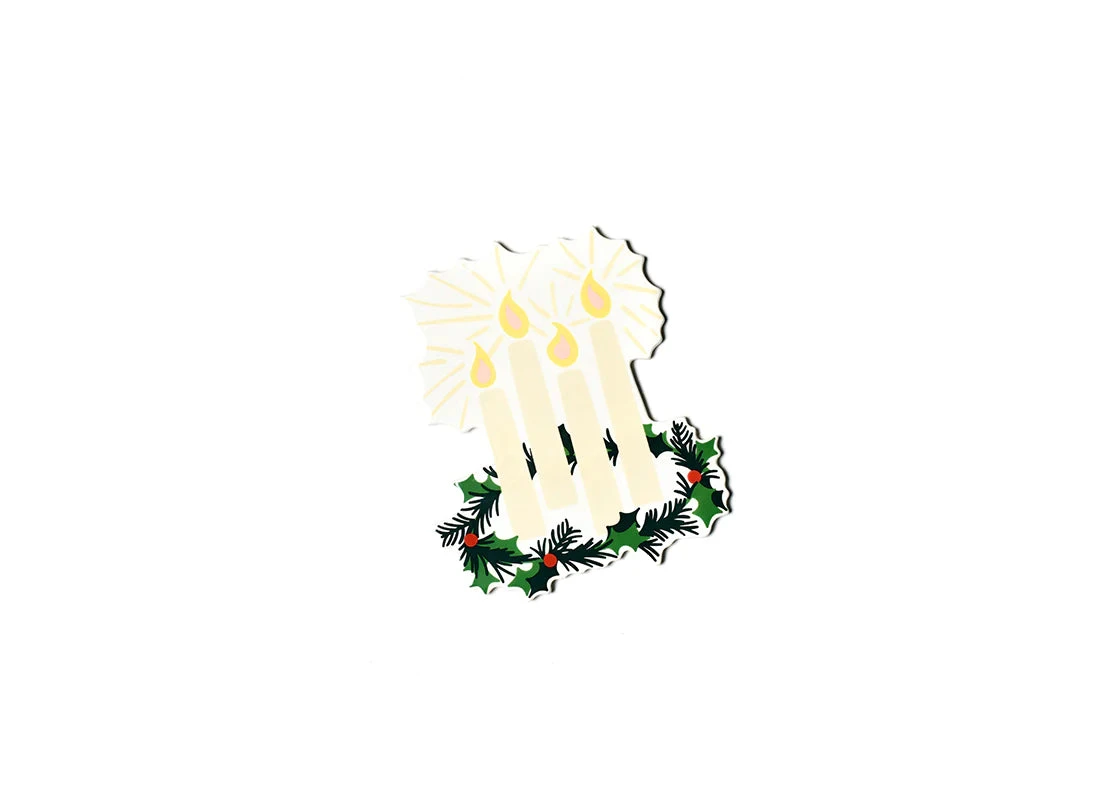 Advent Wreath Mini Attachment Advent Wreath Mini Attachment -Occasionally Yours Happy Everything Advent Wreath Mini Attachement