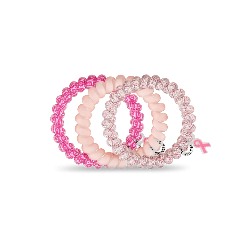 I Pink I Can - Large Hair Tie Pack I Pink I Can - Large Hair Tie Pack -Occasionally Yours I Pink Large 2 1