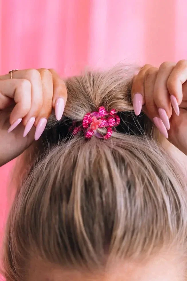 I Pink I Can - Large Hair Tie Pack I Pink I Can - Large Hair Tie Pack -Occasionally Yours I Pink Large 5 1