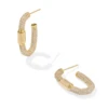 Emery Hoop Earrings -Occasionally Yours Kendra Scott Emery Hoop Earrings Gold