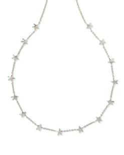 Sierra Star Strand Necklace -Occasionally Yours Kendra Scott Sierra Star Strand Necklace Silver 00