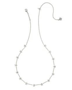 Sierra Star Strand Necklace -Occasionally Yours Kendra Scott Sierra Star Strand Necklace Silver 01