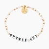 Choose Joy White Horse Bracelet