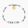 Thrive String Of Lights Beaded Bracelet - S/M 2 Thrive String Of Lights Beaded Bracelet - S/M -Occasionally Yours Little Words Project Thrive Beaded Bracelet