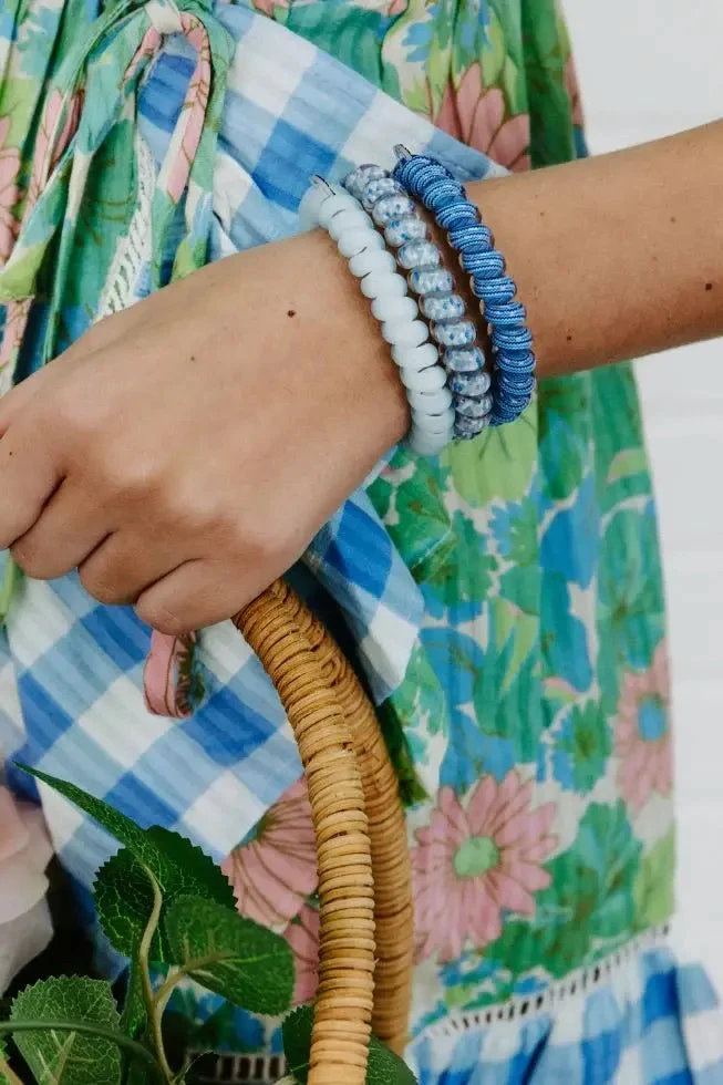 Spring Showers - Large Hair Tie Pack Spring Showers - Large Hair Tie Pack -Occasionally Yours Spring Showers Large 4 1