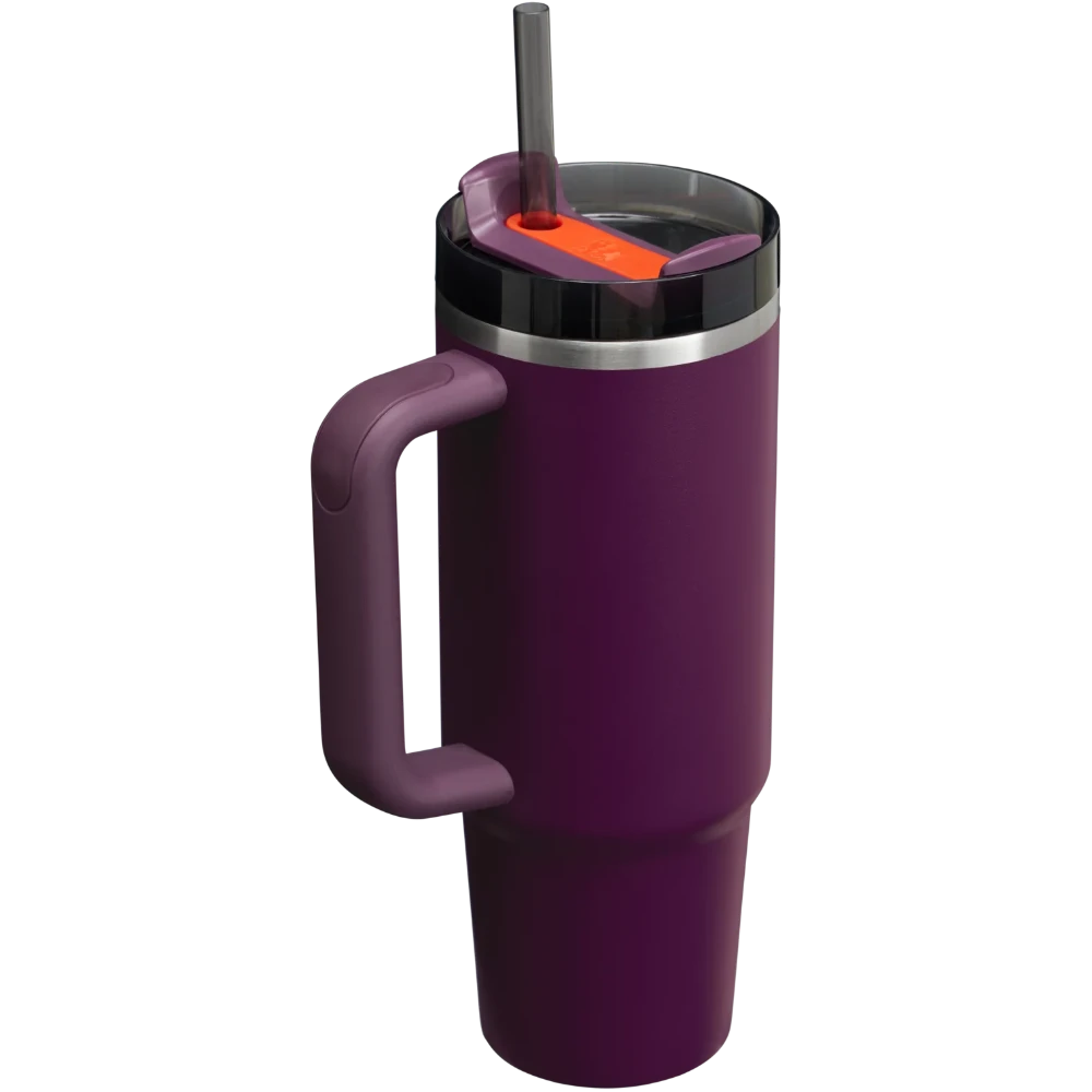 The Quencher H2.O FlowState™ Tumbler 30 oz Stanley The Quencher H2.O FlowState™ Tumbler 30 Oz -Occasionally Yours Stanley Cup 30 oz Adventure Quencher Travel Tumbler Color Plum 02
