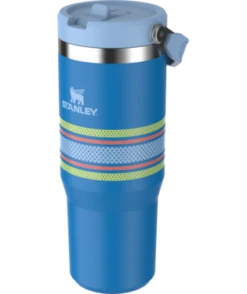 Stanley The IceFlow™ Flip Straw Tumbler 30 Oz -Occasionally Yours Stanley Cup 30 oz Azure Mesh 01