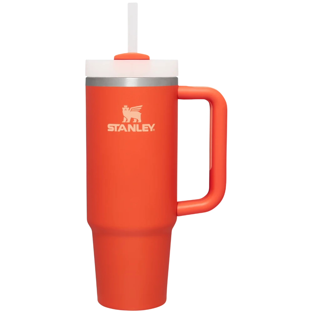 The Quencher H2.O FlowState™ Tumbler 30 oz Stanley The Quencher H2.O FlowState™ Tumbler 30 Oz -Occasionally Yours Stanley Cup Quencher Flowstate 30 oz Tumbler Color Tigerlily 01