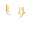 Star Huggie Earrings -Occasionally Yours Star Huggie Earrings Gold Kendra Scott
