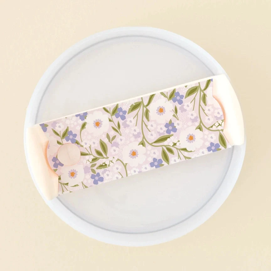 Tumbler Lid Tag (Floral) Tumbler Lid Tag (Floral) -Occasionally Yours The Darling Effect Tumbler Lid Tag Lilac