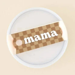 Tumbler Lid Tag (People) -Occasionally Yours The Darling Effect Tumbler Lid Tag Mama