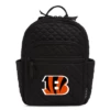 Vera Bradley NFL Small Backpack 1 Vera Bradley NFL Small Backpack -Occasionally Yours VERA BRADLEY SMALL BACKPACK BLACK CINCINNATI BENGALS NFL