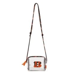 Vera Bradley NFL Clear Crossbody 5 Vera Bradley NFL Clear Crossbody -Occasionally Yours Vera Bradley Cincinnati Bengals NFL Clear Crossbody Bag 01