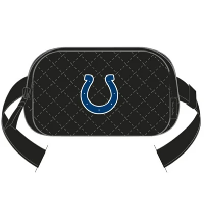 NFL Mini Belt Bag Vera Bradley NFL Mini Belt Bag -Occasionally Yours Vera Bradley Indianapolis Colts NFL Black Mini Belt Bag