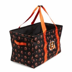 Vera Bradley NFL ReActive Large Car Tote 4 Vera Bradley NFL ReActive Large Car Tote -Occasionally Yours Vera Bradley NFL ReActive Large Car Tote Cincinnati Bengals 3890217674 V1