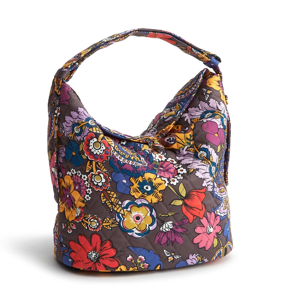 Astoria Shoulder Bag - Premium Cotton Vera Bradley Astoria Shoulder Bag - Premium Cotton -Occasionally Yours Vera Bradley New Day Astoria Shoulder Bag Pattern Colorful Bouquet 01