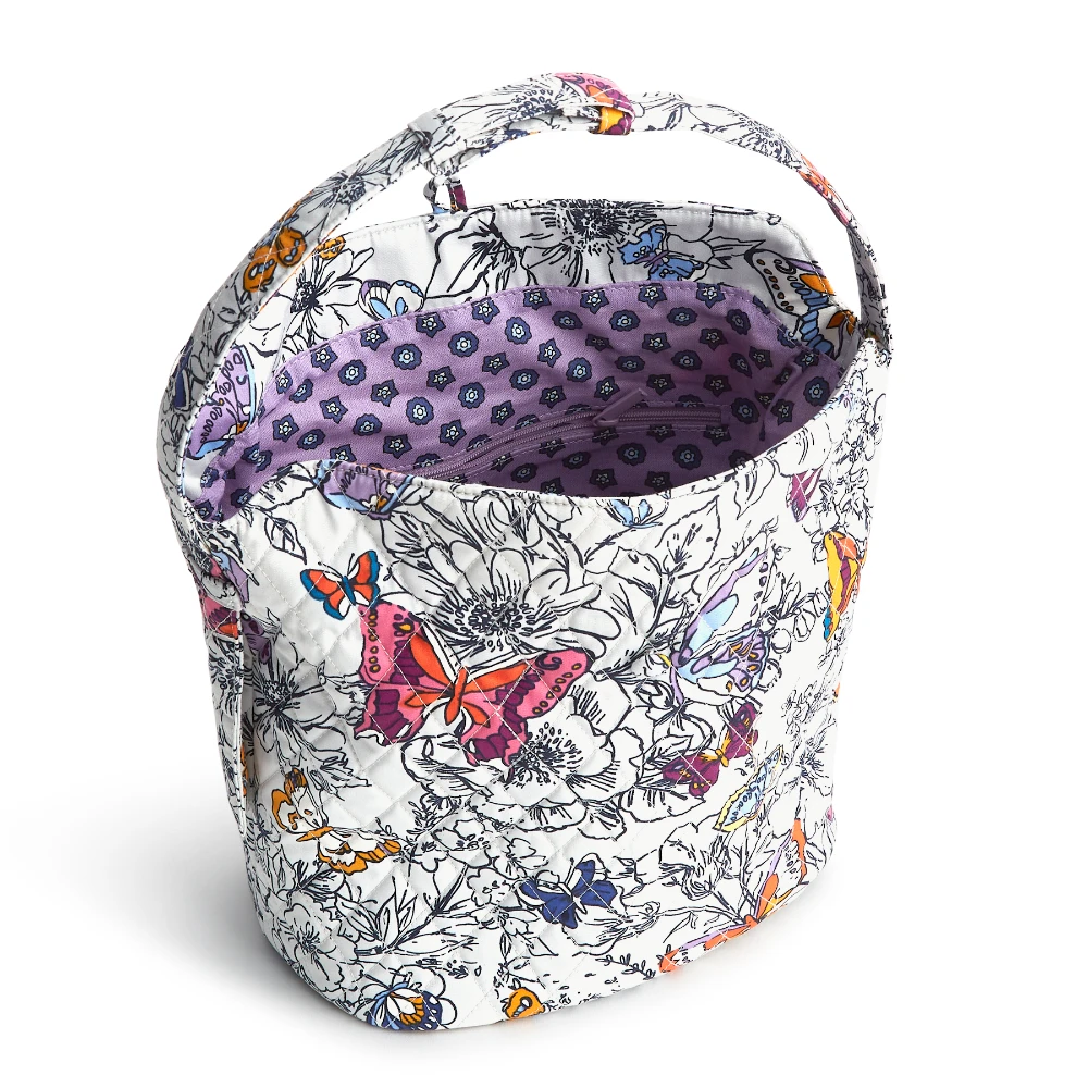 Astoria Shoulder Bag - Premium Cotton Vera Bradley Astoria Shoulder Bag - Premium Cotton -Occasionally Yours Vera Bradley New Day Astoria Shoulder Bag Pattern Wing Bloom 03