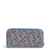 Vera Bradley Continental Wallet - Premium Cotton 1 Vera Bradley Continental Wallet - Premium Cotton -Occasionally Yours Vera Bradley New Day Continental Wallet Pattern Bias Mini Vines Ribbons 01