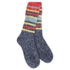 Ragg Crew Socks - Indigo Stripe