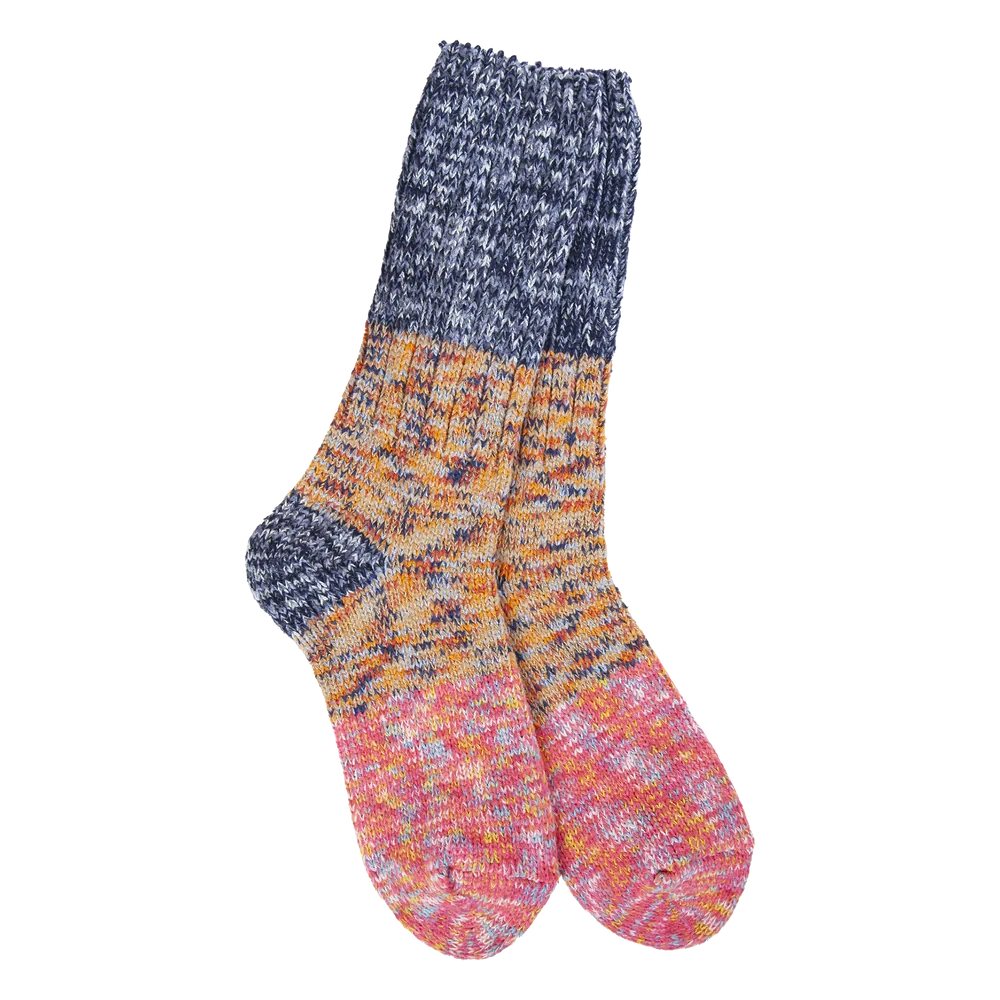 Ragg Crew Socks - Enchanted Cb-Multi Ragg Crew Socks - Enchanted Cb-Multi -Occasionally Yours World s Softst Socks Crew Socks Enhanted