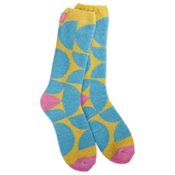 Cozy Cali Crew Sock 4 Cozy Cali Crew Sock -Occasionally Yours Worlds Softest Socks Cozy Cali Crew Sock GEO O C