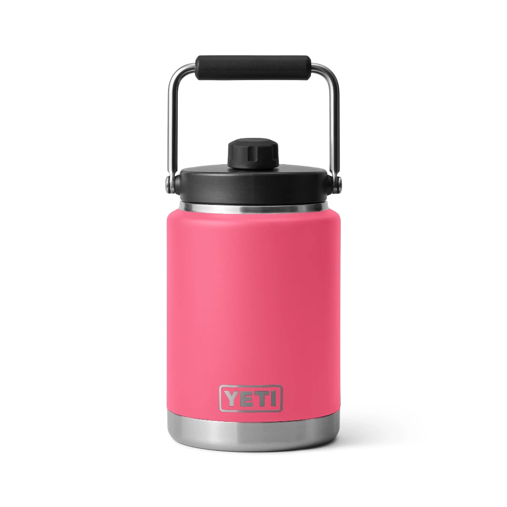 Rambler Half Gallon Jug Yeti Rambler Half Gallon Jug -Occasionally Yours YETI Drinkware Half Gallon Jug Tropical Pink 01