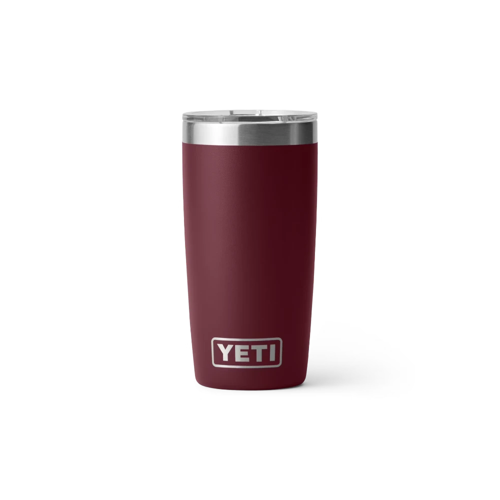 Rambler 10 Oz Tumbler With Magliser Lid Yeti Rambler 10 Oz Tumbler With Magliser Lid -Occasionally Yours YETI Drinkware Rambler 10 oz Tumbler Wild Vine Red 01