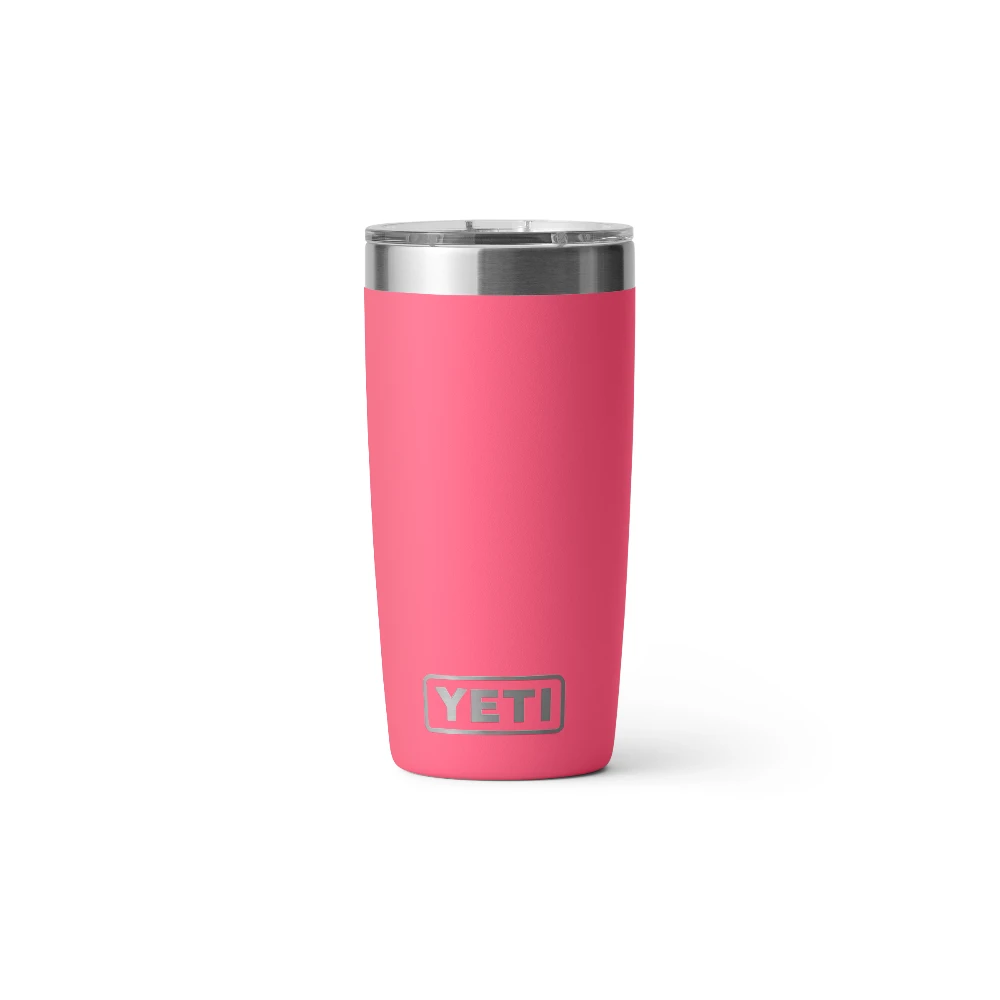 Rambler 10 Oz Tumbler With Magliser Lid Yeti Rambler 10 Oz Tumbler With Magliser Lid -Occasionally Yours YETI Drinkware Rambler 10oz Tumbler Tropical Pink 01