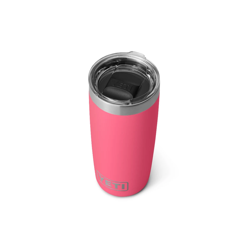 Rambler 10 Oz Tumbler With Magliser Lid Yeti Rambler 10 Oz Tumbler With Magliser Lid -Occasionally Yours YETI Drinkware Rambler 10oz Tumbler Tropical Pink 03