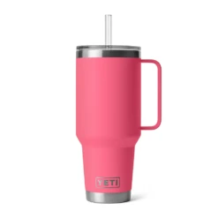 Yeti Rambler 42 Oz Straw Mug -Occasionally Yours YETI Drinkware Rambler 42oz Straw Mug Tropical Pink 01