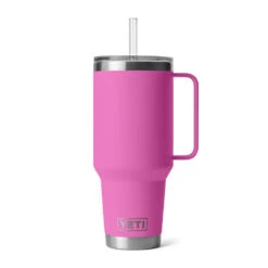 Yeti Rambler 42 Oz Straw Mug -Occasionally Yours YETI Drinkware Rambler 42oz Straw Mug Wildflower Fuchsia 01