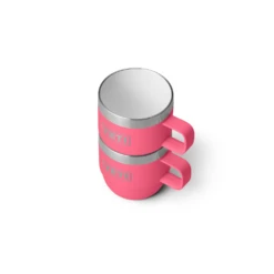Yeti Rambler 6 Oz Mug (2 Pack) -Occasionally Yours YETI Rambler Stackable 6oz Mugs 2 Pack Tropical Pink 06