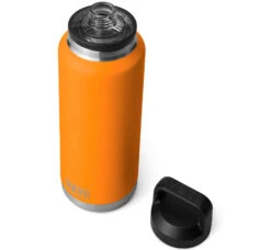 Yeti Rambler 46 Oz Bottle With Chug Cap -Occasionally Yours YETI Drinkware Rambler 46oz Bottle King Crab Orange 3