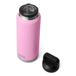 Yeti Rambler 46 Oz Bottle With Chug Cap -Occasionally Yours YETI Rambler 46oz Bottle Power Pink 3