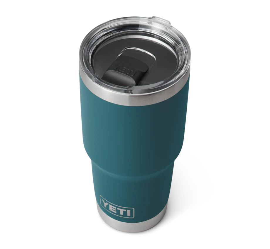 Rambler 30 oz Tumbler With Magslider Lid Yeti Rambler 30 Oz Tumbler With Magslider Lid -Occasionally Yours YETI drinkware Rambler 30oz Tumbler Agave Teal 2